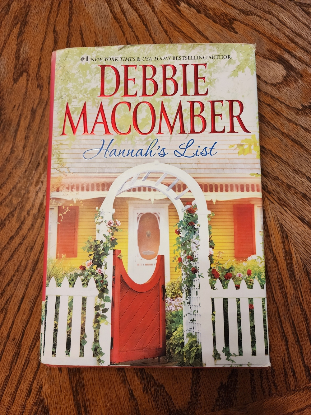 Debbie Macomber "Hannah's List" -Hard Back